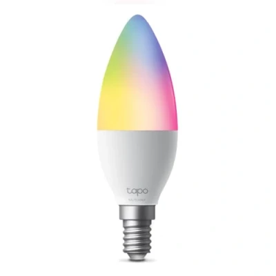 Abbildung von Tapo L430C Smarte WLAN Glühbirne E14, 470 Lumen, 16 Mio. Farben, dimmbar, Zeitplan &amp; Timer, Energieüberwachung, Kompatibel mit Alexa, Google Assistant und Samsung SmartThings