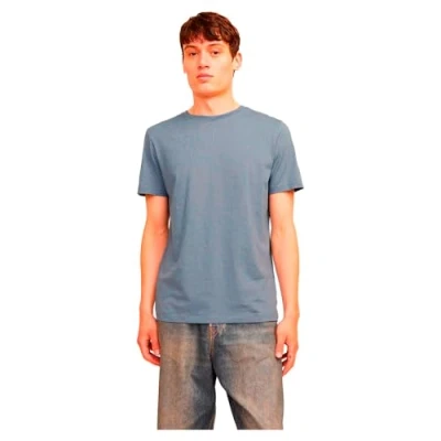 Abbildung von Jack &amp; Jones Jjeorganic TEE Oneck Tshirt basic, Herren, Größe: XXL, Flint stone detail:melange