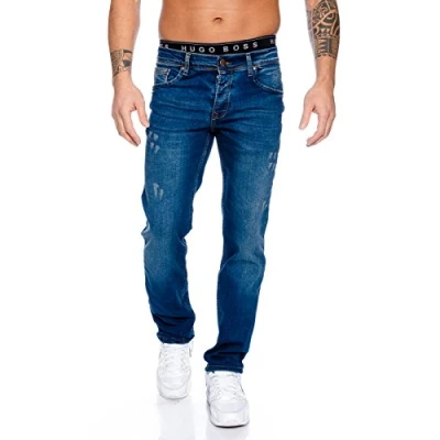 Abbildung von Rock Creek Herren Jeans Hose Blau RC 2098 [W40 L30]
