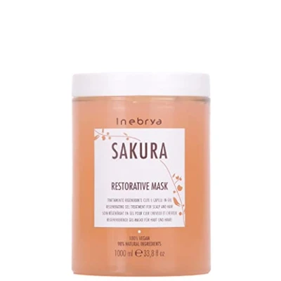 Abbildung von INEBRYA Sakura Wiederherstellende Maske 1000ML