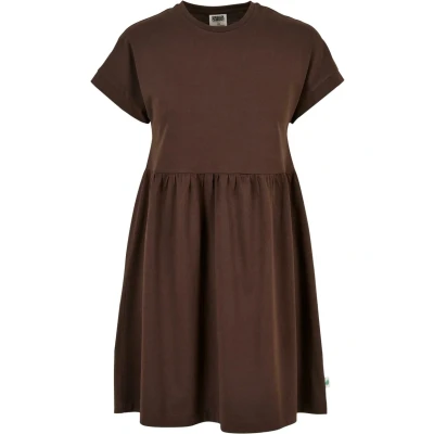 Abbildung von Urban Classics Empire Valance Freizeitkleid, Damen, Größe: 5XL, Brown