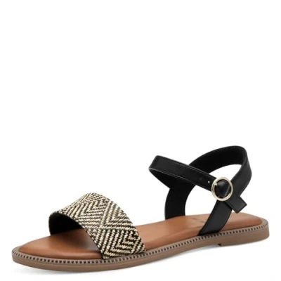 Abbildung von s.Oliver Riemensandalette, Damen, Größe: 41, Black Schuhe