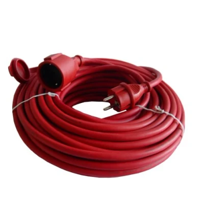Abbildung von UNITEC Gummi Verlängerung H07RN F3G1,5mm² 25, IP44, rot