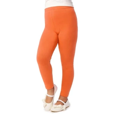 Abbildung von Merry Style Mädchen Lange Leggings aus Viskose MS10 130 (Orange, 152)