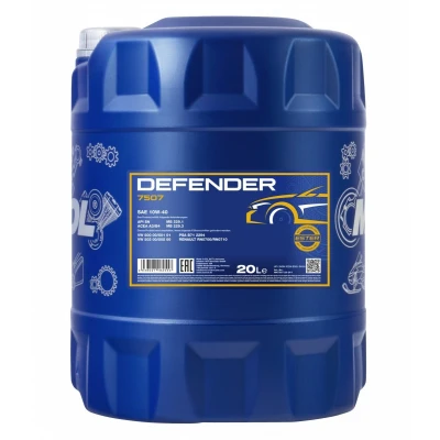 Abbildung von Mannol Defender 10W 40 20l Motoröl MN7507 20 HYUNDAI: i30 I Estate, Hatchback, MERCEDES BENZ: Sprinter 2 T Minibus, 3 Van