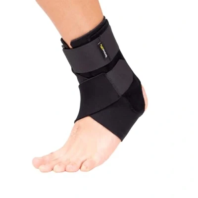 Abbildung von BraceUP Knöchelstützbandage Schmerzen lindern, Stabilität für Fußschmerzen, verstauchten Knöchel, Achillessehnenentzündung, Männer und Frauen