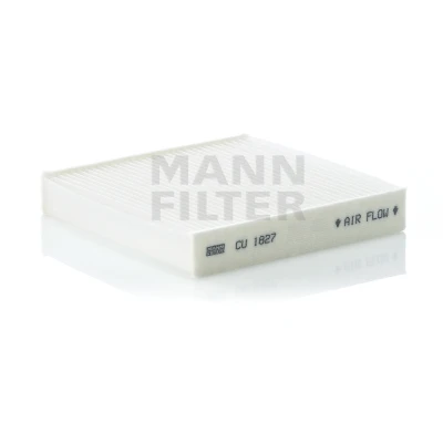 Abbildung von MANN FILTER CU 1827 Innenraumfilter Partikelfilter 180 186 30 SUZUKI: SWIFT 3, 4, SX4 I Hatchback, FIAT: Sedici, TOYOTA: GT86 Coupe