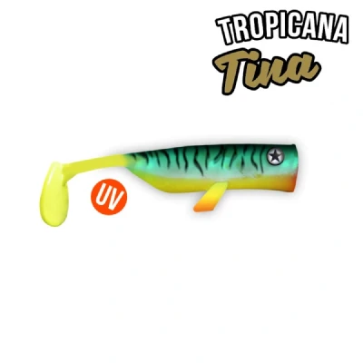 Abbildung von Drunk Bait 16 cm Tropicana Tina 2 Stk Gummifisch
