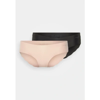 Abbildung von sloggi Women&#039;s Zero Microfibre 2.0 Hipster 2P Underwear, Blickdicht, Cameo Brown, M