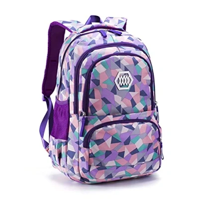 Abbildung von IvyH Schulrucksack Mädchen Teenager Schultaschen Jungen Ranzen Ergonomischem Kinder Rucksäcke Verweilen Druck Schulranzen für 8 10 15 Jahre School Bags for Boys Girls Groß Schule