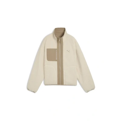 Abbildung von PUMA Wendejacke »REVERSIBLE HYBRID SHERPA JACKET«, ohne Kapuze