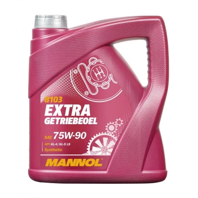 Abbildung von MANNOL Extra GL5, Getriebeoel MN8103 4 Getriebeöl 75W 90 Synthetiköl TOYOTA: RAV4 II Off Road, Supra III, Avensis I Estate, MAZDA: 5, 6 Hatchback