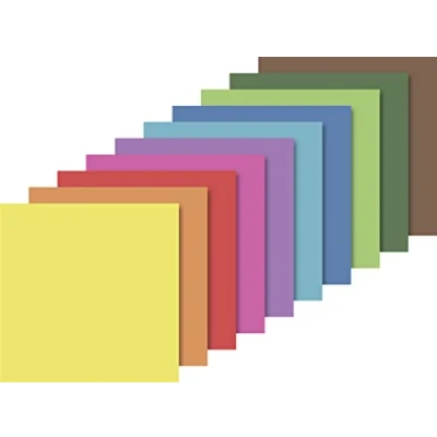 Abbildung von HEYDA Faltblätter 10x10cm 60g 100Bl sort