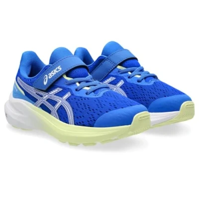 Abbildung von Asics GT1000 13 Unisex Laufschuh Straße für Kinder, Größe: 33.5, Illusion blue/white Schuhe