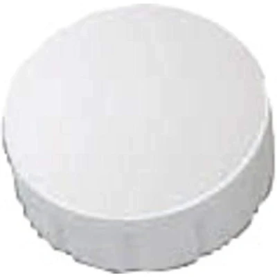 Abbildung von MAUL Magnete MAULsolid Ø15mm (10 Stück) Mini aus Kunststoff mit 150g Haftkraft Starke für Whiteboard und Magnettafel ideal Büro, Homeoffice Werkstatt Weiß
