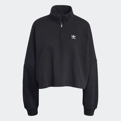 Abbildung von adidas Originals Essentials Oversized Sweatshirt, Damen, Größe: 26/28 (XXS), Black