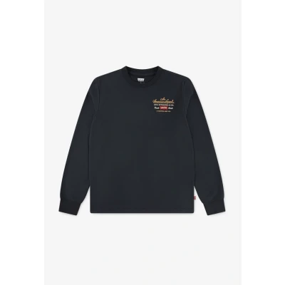 Abbildung von Levi&#039;s Legendary TEE Langarmshirt für Kinder, Größe: 116, Jet black