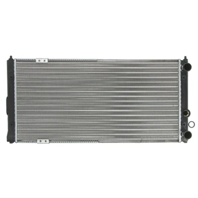 Abbildung von THERMOTEC D7W089TT Kühler, Motorkühlung Aluminium 630 322 34 Schaltgetriebe Kühlrippen mechanisch gefügt VOLKSWAGEN: Caddy 2 Kastenwagen