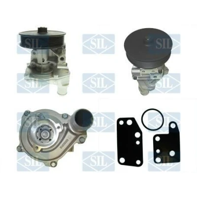 Abbildung von Saleri SIL PA1254 Wasserpumpe mit Deckel mechanisch LAND ROVER: Defender Off Road Convertible, FORD: Transit Mk5 Minibus