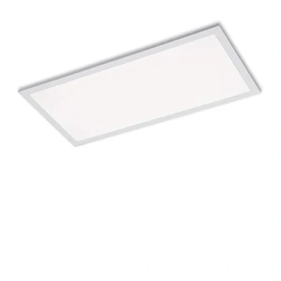 Abbildung von BRILONER LED Deckenlampe ultraflach, neutralweiße Lichtfarbe, 24 Watt, 2600 Lumen, Lampe, Deckenleuchte, Wohnzimmerlampe, Panel, Küchenlampe, Deckenbeleuchtung, 59,5x29,5x6,2 cm, Weiß