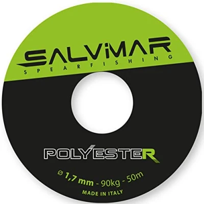 Abbildung von SALVIMAR Polyester, Unisex Erwachsene, Schwarz Green, 50 m