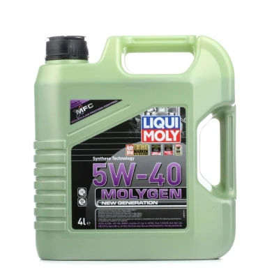 Abbildung von Liqui Moly Molygen New Generation 5W 40 4l Motoröl 8578 BMW: 3 Saloon, Touring, SKODA: Yeti, SEAT: Ibiza 4