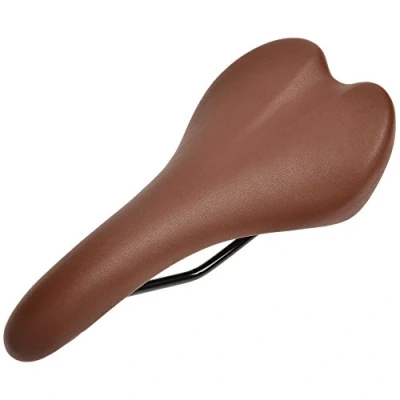 Abbildung von ROCKBROS Rennrad Sattel Fahrradsattel für MTB Damen Herren Fahrrad Bequem Ergonomisch Wasserabweisend Fahrradsitz Braun Weiß Schwarz