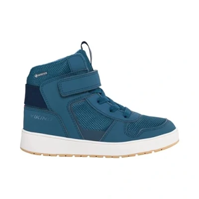 Abbildung von Viking JACK WARM GTX Unisex Schnürstiefelette für Kinder, Größe: 37, Petrol Schuhe