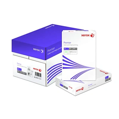 Abbildung von Xerox 003R91721 Premier Kopierpapier, Druckerpapier, Universalpapier DIN A3 80 gr./m² 2.500 Blatt Karton mit 5 Pack 500 Blatt, weiß