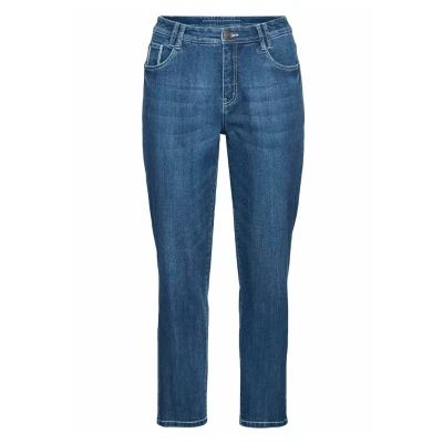 Abbildung von Sheego Jeans Slim Fit, Damen, Größe: 44, Blue denim