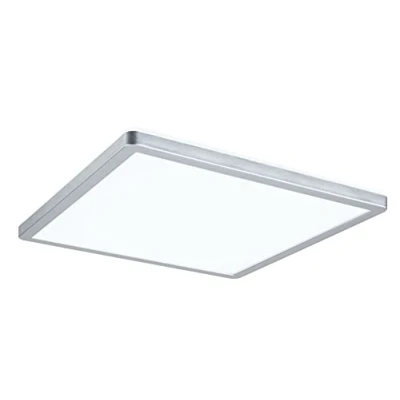 Abbildung von Paulmann 71008 LED Panel Atria Shine 293x293mm eckig incl. 1x16 W Tageslichtweiß Chrom matt Lichtpanel Kunststoff Deckenpanel 4000 K