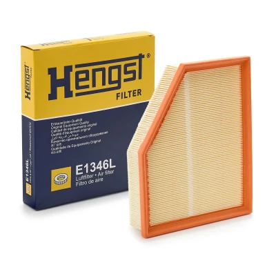 Abbildung von HENGST FILTER E1346L Luftfilter 66 219 271 Filtereinsatz BMW: 5 Saloon, X3, Touring