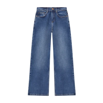 Abbildung von s.Oliver Junior Weite Jeans, mit Weitenregulierung innen