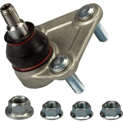 Abbildung von TRW JBJ665 Traggelenk mit Zubehör 18 VOLKSWAGEN: Golf 4, AUDI: A3 Hatchback, TT Coupe, Roadster, SEAT: Leon I Hatchback