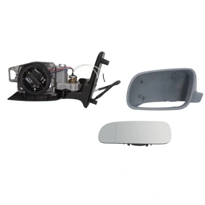 Abbildung von Außenspiegel Tyc 337 0082 links grundiert asphärisch, beheizbar, für elektr.Spiegelverstellung VOLKSWAGEN: Sharan I, SEAT: Alhambra I