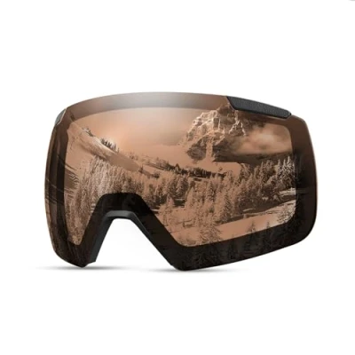 Abbildung von OutdoorMaster Skibrille Heron Ersatzgläser, Magnetischer Gläsertausch, Anti Beschlag, OVP Glas Weitsicht