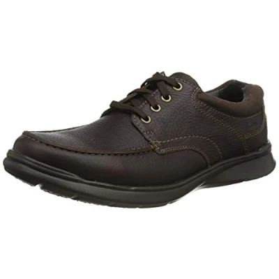 Abbildung von Clarks Herren Cotrell Edge Oxford Schuh, Brown Oily, 45 EU Wide