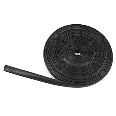 Abbildung von Wamovo 10 Meter Kederband schwarz 12 mm Leistenfüller für Wohnwagen Wohnmobil