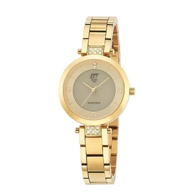 Abbildung von ETT Eco Tech Time Solar Damen Uhr Analog mit Edelstahl Armband ELS 12141 62M