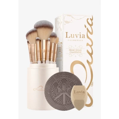 Abbildung von Luvia Cosmetics Prime Vegan champagne Pinselset Macadamia champagne, Damen, Größe: One Size,