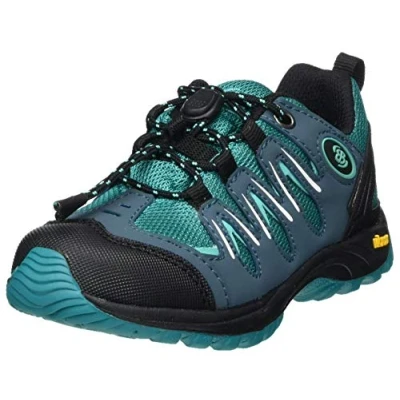 Abbildung von Brütting Unisex Kinder Expedition Kids Cross Laufschuh, Petrol/ Schwarz, 30 EU