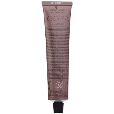 Abbildung von Schwarzkopf Professional Igora Color10 Permanente Färbung 60 ml 7 0