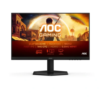Abbildung von AOC Gaming Monitor »24G42E«, 60,5 cm/24 Zoll, 1920 x 1080 px, Full HD, 0,5 ms Reaktionszeit, 180 Hz, Neigung