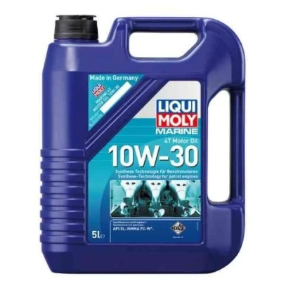 Abbildung von Liqui Moly Marine 10W 30 5l Motoröl 25023 VOLKSWAGEN: Golf 4, 5, 7, AUDI: Q3, A4 B8 Avant, A6 C6 KIA: cee‘d II Hatchback