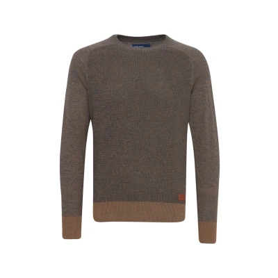 Abbildung von Blend Rundhals Gandolf Strickpullover, Herren, Größe: Large, Toasted coconut