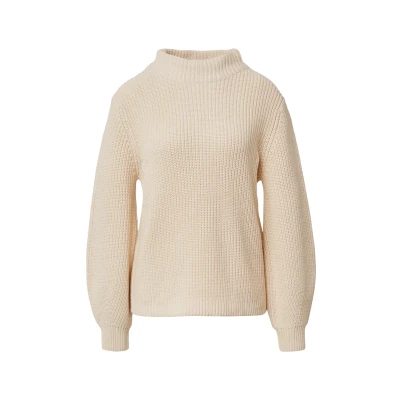 Abbildung von s.Oliver MIT ÜBERSCHNITTENEN Schultern Strickpullover, Damen, Größe: 34, Helles sand
