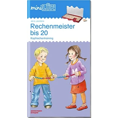 Abbildung von miniLÜK: 1. Klasse Mathematik Rechenmeister bis 20: Kopfrechentraining ab 1 (miniLÜK Übungshefte: Mathematik)