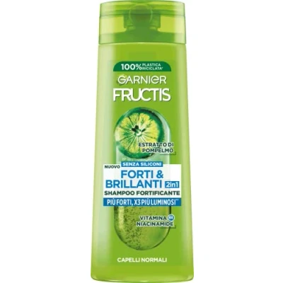 Abbildung von Garnier Fructis Stärkendes Shampoo für normales Haar, kräftiges und glänzendes mit Grapefruit Extrakt Vitamin B6, stark glänzend, 250 ml
