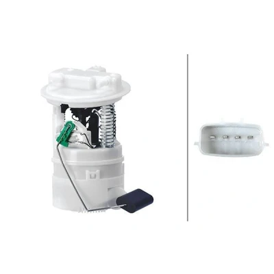 Abbildung von HELLA 8TF 358 303 891 Kraftstoff Fördereinheit mit Dichtung, Tankgeber elektrisch RENAULT: THALIA 2