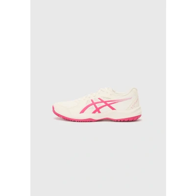 Abbildung von Asics Court Slide 4 Multicourt Tennisschuh, Damen, Größe: 43.5, Cream/bright rose Schuhe